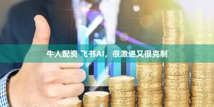牛人配资 飞书AI，很激进又很克制