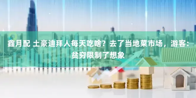 鑫月配 土豪迪拜人每天吃啥？去了当地菜市场，游客：贫穷限制了想象