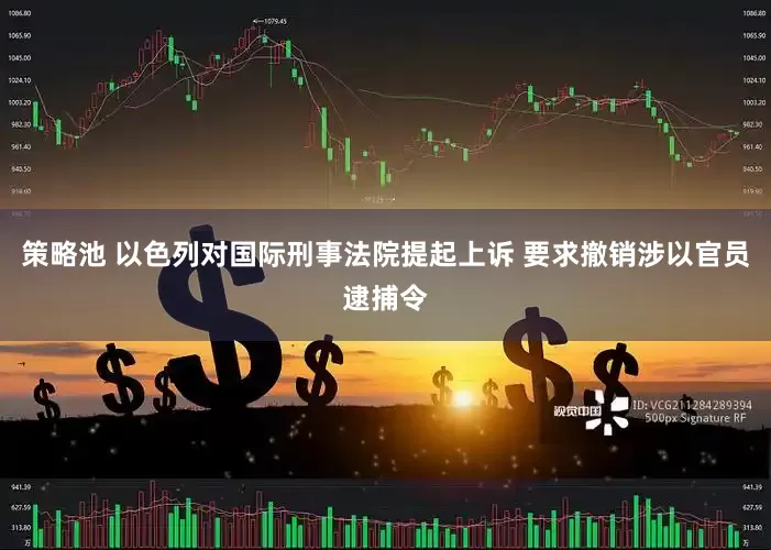 策略池 以色列对国际刑事法院提起上诉 要求撤销涉以官员逮捕令